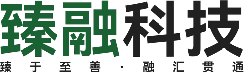 臻融科技主视觉logo